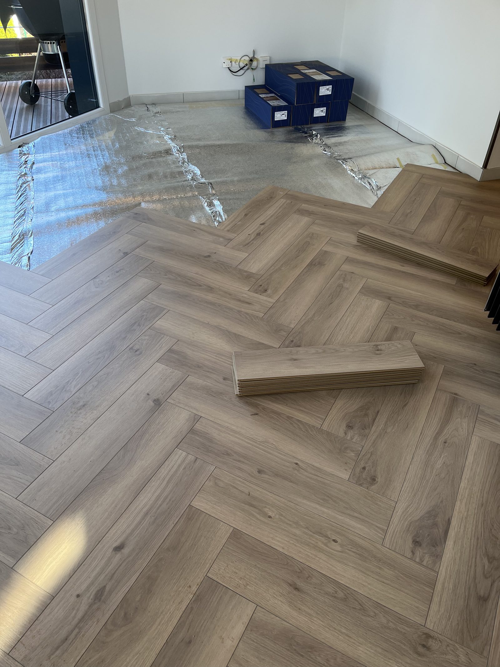 Parquet à Doubs — réalisation 2 par Eric Courriol