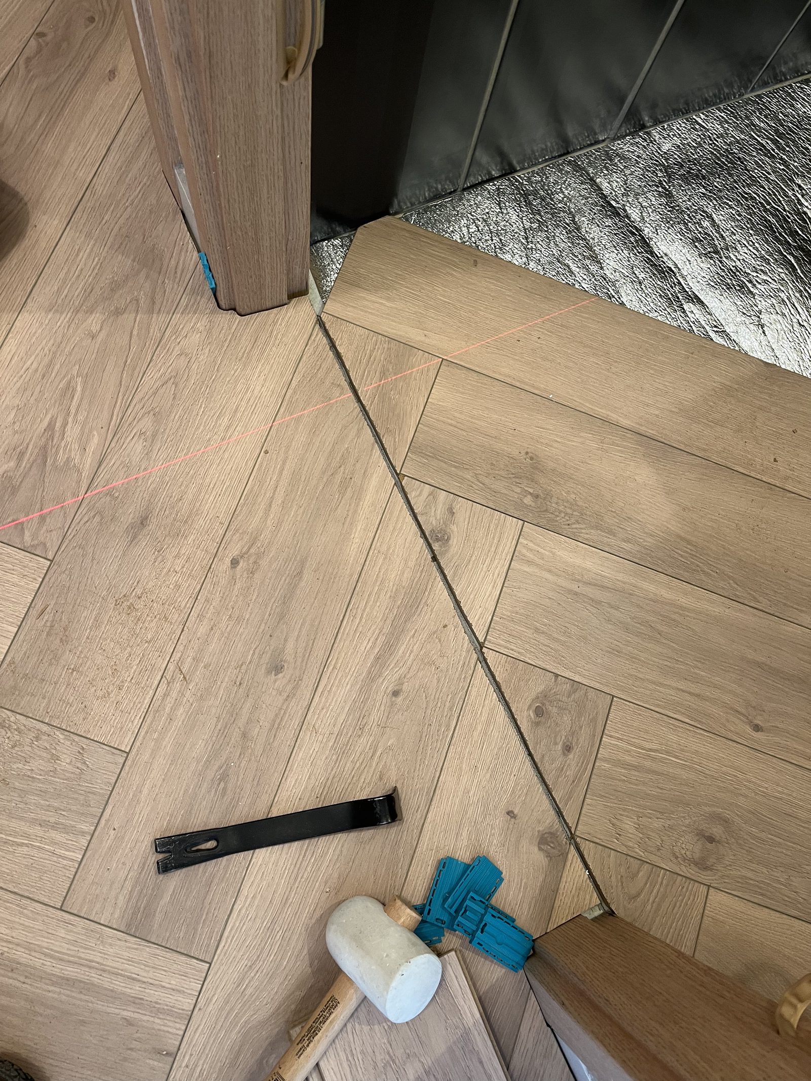 Parquet à Doubs — réalisation 3 par Eric Courriol